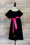 Black - Maternity Labor & Delivery Hospital Gown