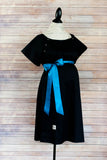 Black - Maternity Labor & Delivery Hospital Gown