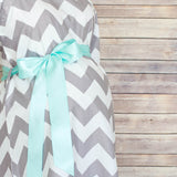 Gray Chevron - Maternity Hospital Delivery Bundle