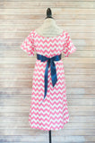 Pink Chevron - Maternity Labor and Delivery Hospital Gown