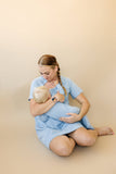 Plus Size Women's Bamboo Labor & Delivery Gown