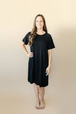 Plus Size Women's Bamboo Labor & Delivery Gown