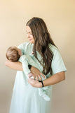 Plus Size Women's Bamboo Labor & Delivery Gown