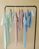 Plus Size Women's Bamboo Labor & Delivery Gown