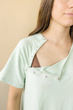 Plus Size Women's Bamboo Labor & Delivery Gown