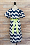 Navy Chevron - Maternity Hospital Delivery Bundle