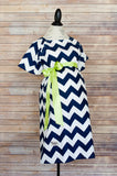 Navy Chevron - Maternity Hospital Delivery Bundle