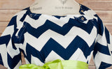Navy Chevron - Maternity Hospital Delivery Bundle